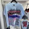 TシャツHellstar Mens Women Designer Cottons Tops Tシャツ男SカジュアルシャツLuxurys衣料品服Tシャツ