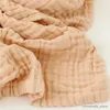 Coperte Fasce 6 Strati Bambini Mussola Swaddle Wrap Biancheria da letto neonato Coperta per dormire Accessori per neonati Ragazzi Ragazze Bagno Doccia Asciugamano Accappatoio R231130