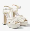 Heloise Sandals Shoes Women Block Heels Knotted Straps Toe Party Wedding Summer Lady Gladiator Sandalias EU35-43