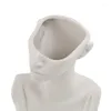 Vaser Creative Human Head Face Flower Portrait Vase Decorative Nordic Pot Ornament Ceramics Statue Crafts Home