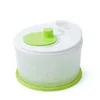 Two in one vegetable dehydrator vegetable cutter household salad water thrower kitchen tool manual vegetable dehydrator