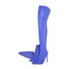 Boots 2023 Women s Sexy Slim Fit Over Knee High Heels Pointed Fashion Water Diamond Nightclub Shoes 231130