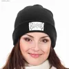 Beanie/Skull Caps Bleghssed Metalcore Blegh Design Knitted Cap black Sunscreen Kids Hat Male Women's Q231130