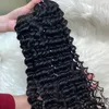 Deep Wave 100% Double Drown Raw Human Hair Bundles 3 Pieces 100g/PCS Högkvalitativt mode Peruvian Indain Kambodjansk brasiliansk jungfruhårförlängningar