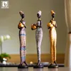 Objets décoratifs Figurines Afrique costume national africain femmes filles statue sculpture bureau ornements salon décor à la maison décoration de la maison 231130