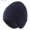 Beanie/Skull Caps Connectyle Mens Womens Daily Skull Beanie Hat Soft fleece fodrad med öronflikar Varma vinterklassiker Rib-stickade Skull Cap Q231130