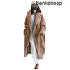 Designerjas Maxmaras zuivere wol Winter M Familie teddybeer High-end hoog bont Schapen Kameel Fleece Middellange lengte wollen voor Womenlhow