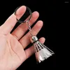 Chaves 3D Metal Badminton Keychain Homem Mulheres Jóias Titular do Chain de Chave de Chave