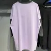 2023 Nueva camiseta de alta calidad para mujer Edición de mercado diferenciada Familia bordada Cuello redondo Manga larga Camiseta unisex simple y grande