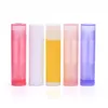 100pcs/lot 5G DIY Empty Lipstick Lip Gloss Tube Balm bottles Container With Cap Colourful Cosmetic Sample Bnvjc