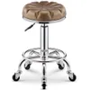 modern bar chair beauty stool with wheels petal shaped bar round stool household Rotating lift chair Manicure Beauty stool rotatio2775