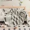 Pokrywa krzesła Nordic Solid Color Summer Sofa Cover Sofa Ręcznik anty-katar sofy pełna pokrywa sofy koc bez poślizgu pet kid ręcznik Q231130