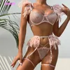 Sexy Set Sexy Lingerie Lenceria Femenina See Through Fishnets Tights Porn Dress Bodysuits Set for Women Exotic Sex Body Underwear Costume 231130