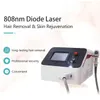 1-10Hz Big Spot Size Diode Laser Ontharing 808nm Instrument Draagbare Huidschoonheid Ontharen van het hele lichaam Huidbleekapparatuur voor alle huidtypes