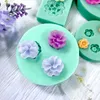 Nuovo stampo in silicone della serie Mini Flowers Stampo per torta fondente fatto a mano fai-da-te Cottura al cioccolato Strumento per torta di zucchero Stampo per creazione di argilla polimerica in resina