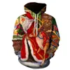 Herenhoodies 2023 Herfst/Winter Grote maten Kersthoodie Plezier en Damesmode Cadeau Kindervakantiekleding