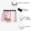 Mutande Valentine Boxer Shorts Mutandine Slip Mens Cute Milk And Mocha Bear Love Hearts Peach Goma Underwear Print