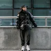 女性のトレンチコートウーマンジャケットパーカーコートコットンパッド冬のパドザーコットンショートルーズベステフェム