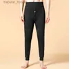 Roupa interior térmica masculina inverno roupa interior térmica bot leggings calças térmicas lã quente engrossado longo johns calças justas elásticas novo l231130