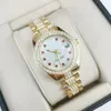 Luxury Moissanite Diamond Orologio con orologio ghiacciato Designer Women for Lady Watchs Montre Automatic Quartz Movement Orologi