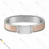 Designer Bracelet Bijoux Designer pour femmes Bracelet en argent Bracelet Classic Titanium en acier en émail Bangle Gold-plaqué jamais décoloré non allergique, magasin / 21491608