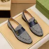 Designer-Schuhe für Herren, modische Slipper, Marke echtes Leder, für Herren, Business, Büro, Arbeit, formelle Kleidung, Designer, Party, Hochzeit, flacher Schuh