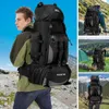 Utomhuspåsar 90L Vattentät vandring camping ryggsäck Trekking Bag Ruckssack stor kapacitet resor utomhus sportväskor campingutrustning män 231129