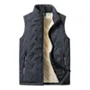 男性Sジャケット2023男性Sノースリーブカシミアベスト秋と冬のフラット濃厚な断熱ジャケットインスタレーション231129