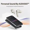 Fones de ouvido sem fio FlyBuds C1 Pro True, fones de ouvido Bluetooth com cancelamento de ruído híbrido, 6 microfones, compensação auditiva, 36 horas de reprodução