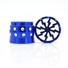 Smoking 50mm Herb grinder Aluminum alloy Grinders 4 layers Bling diamond for smoke cigarettesmoking Tobacco