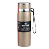 Water Bottles 1000800600500ml Thermos Vacuum Flask Stainless Steel Large Capacity Tea CupThermos Portable Thermoses 230428