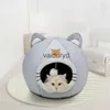 Kattbäddar möbler djup sömn säng tecknad husdjur vikbar avtagbar tvättbar sömn för liten hundmatta påse catsvaiduryd