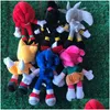 Animaux en peluche en peluche 28cm Nnew Arrivée Sonic The Hedgehog Tails Knuckles Ecna Toys Cadeau Drop Livraison Cadeaux Dhrws
