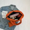 Вечерние сумки LEFTSIDE Сумка на плечо с тканевой подкладкой для женщин 2023 Корейский модельер Мягкие тенденции Зимние сумки и кошельки Y2k 231129