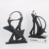 Novelty Items Scandinavian minimalist abstract music dance sculpture figure ornament home decoration TV cabinet wine 231129