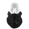 Beanie/Skull Caps Thermal Fleece Balaclava Hat Hooded Neck Warmer Cycling Face Mask Outdoor Winter Skiing Sport Face Mask Men Cycling Masked Caps J231130