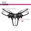 Sexy Costume Women's Bowknot Lace Panties Ladies Sexy Perspective Underwear Female Fashion Adjustable Waist Lingerie Seamless G-string Thong