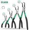 Tang LAOA 4PCS Internal External Pliers Retaining Clips Multifunctional Snap Ring Circlip Pliers 5/7/9/12 Inch Shaft Hole Pliers Set