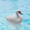 Garden Decorations Realistic Decoy Yard Ornament Hunting Deterrent Swan Sculpture Outdoor Fishing Decoration White Floating Statue264Z