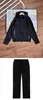 23 Autumn/Winter New Loose Casual Coat Hooded Sweater Pants Set -454