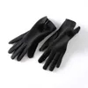 Five Fingers Gloves Winter Woman Plus Velvet Padded Warm Touch Screen Outdoor Windproof Suede Thermal Cycling for the Cold Black 231130