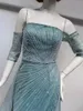 Party Dresses Green Gowns Fashion Sexy Evening Dress Luxury For Women Wedding Graduation Formal