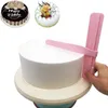 Ny DIY -justerbar screed Cake Scraper Fondant Spatulas Cream Edge Smamother Decorating Tools Bakeware Kök Bakningstillbehör