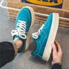 Kleid Schuhe Sport Casual Schuhe Männer Dicke Unterseite Lace Up Sneakers Kuh Wildleder Leder Skateboard Schuhe Trend Retro Designer Turnschuhe männlichen 231130