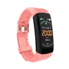 C8 Bracciale intelligente Cinturino Sonno Frequenza cardiaca Sport Brucia grassi Rilevamento intelligente Orologio Bluetooth Modalità multi-sport Orologio intelligente in standby impermeabile di lunga durata