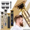 Hair Trimmer T9 Electric Clippers Pushers Usb Scissors Mens Razor Shaving Head Dual-Use Barber Professional Beard Drop Delivery Produc Dhjnm