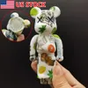 4 inch Silicone Pipes Angry Bear Shape Hand Pipe Smoking Pipes Bong + Glass bowl