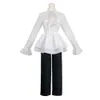 Anime Bungo Stray Dogs Ryunosuke Akutagawa Cosplay Trench i mundury garnitury Halloween Party Costume Ryuunosuke Peruka