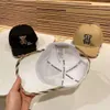 B hoed baseball cap Designer hoeden baseball cap Burbries hoed Hoed Authentieke stijl hoed Heren klassieke gestreepte geruite honkbalhoed Bur hoed HEAW