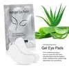 Partihandel Eyelash Pad Gel Patch -ympning Ögonfransar under ögonplåster för ögonfransförlängning pappers klistermärke Application Make Up Tools